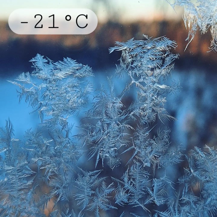 Frosty window