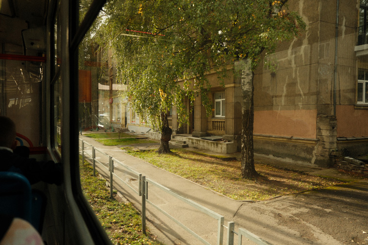 Tram window
