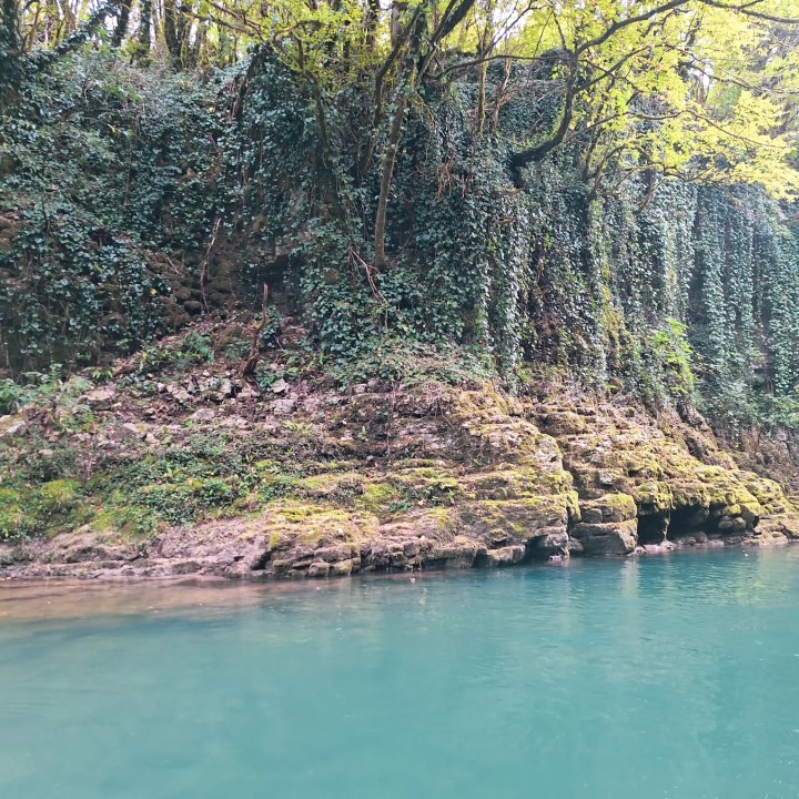 Martvili canyon boating