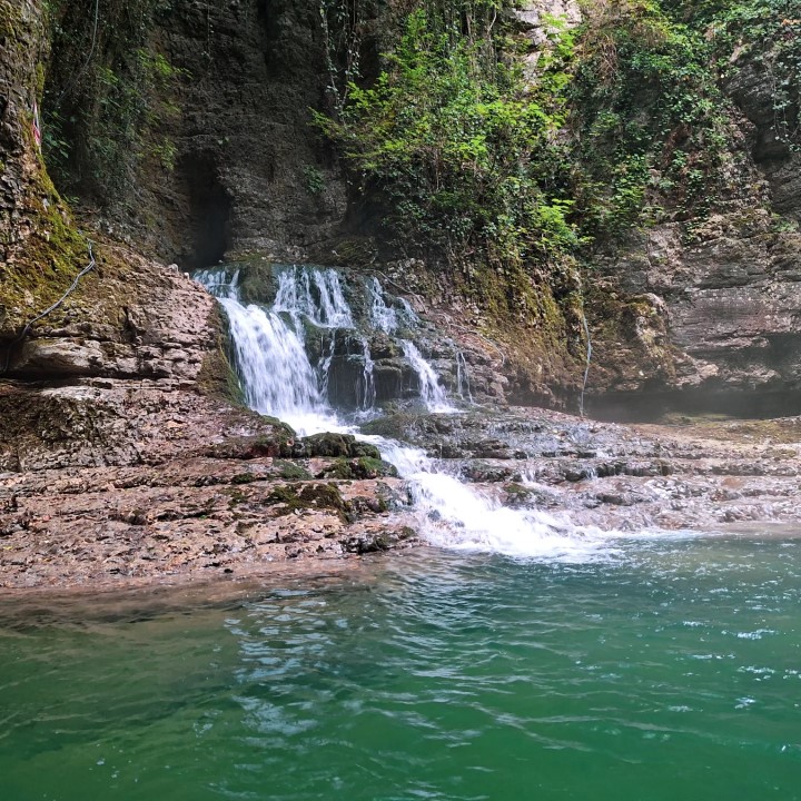 Martvili canyon boating