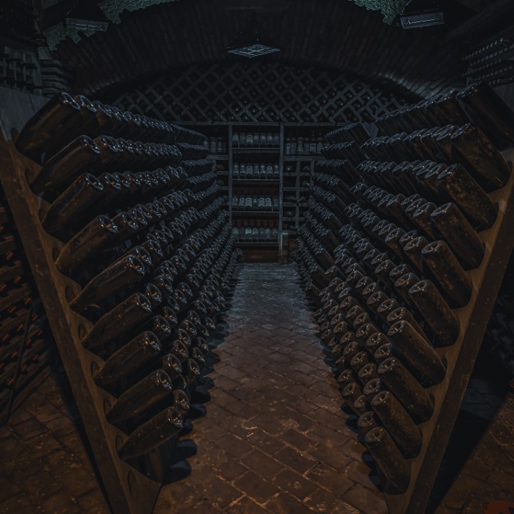 Wine bottles