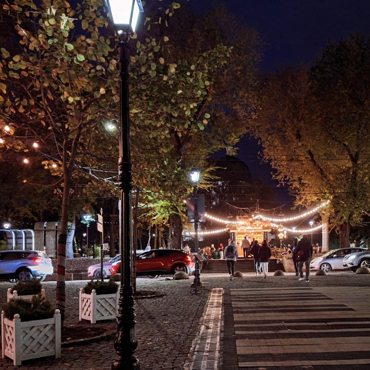 Walking street in Chișinău